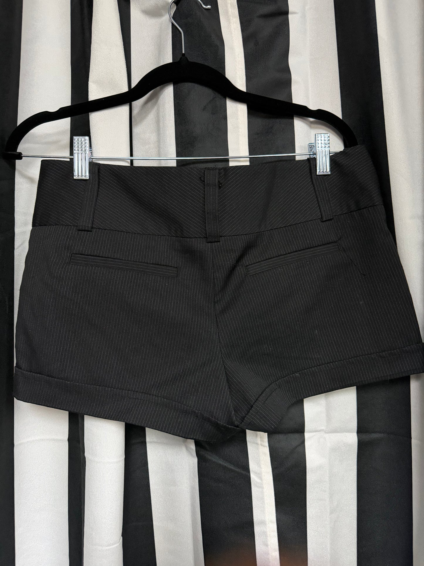 Charlotte Russe Pinstripe Shorts- Size 6