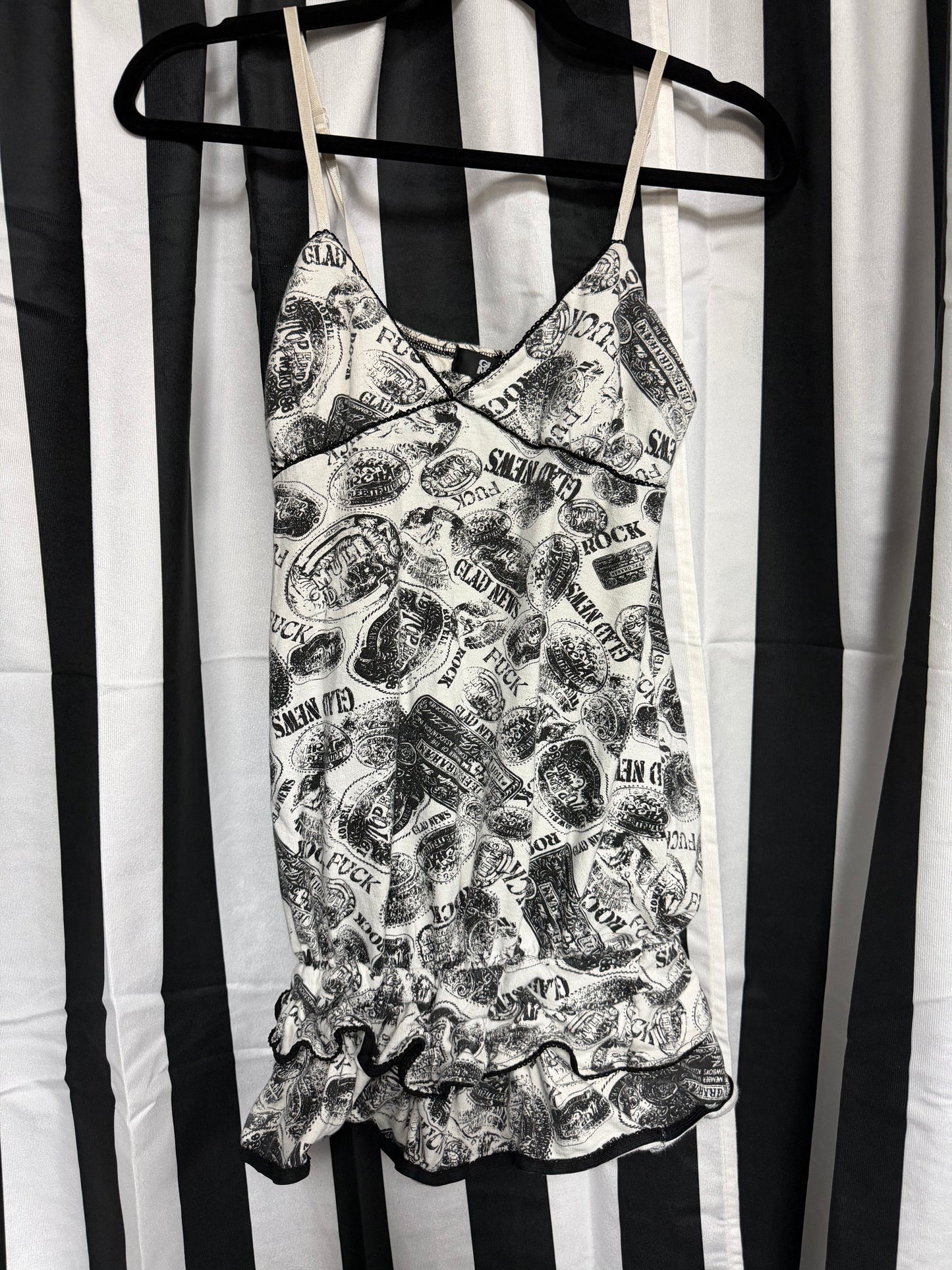 Vintage Dress by Glad News- RARE! Japanese Streetwear -Size Large