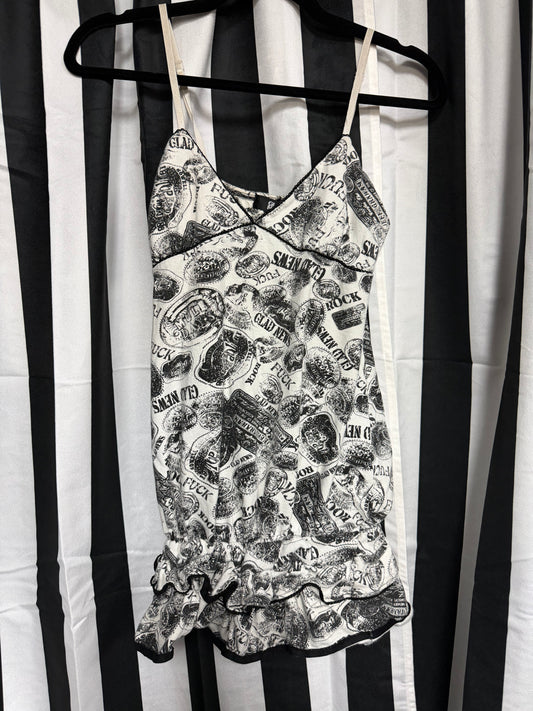 Vintage Dress by Glad News- RARE! Japanese Streetwear -Size Large