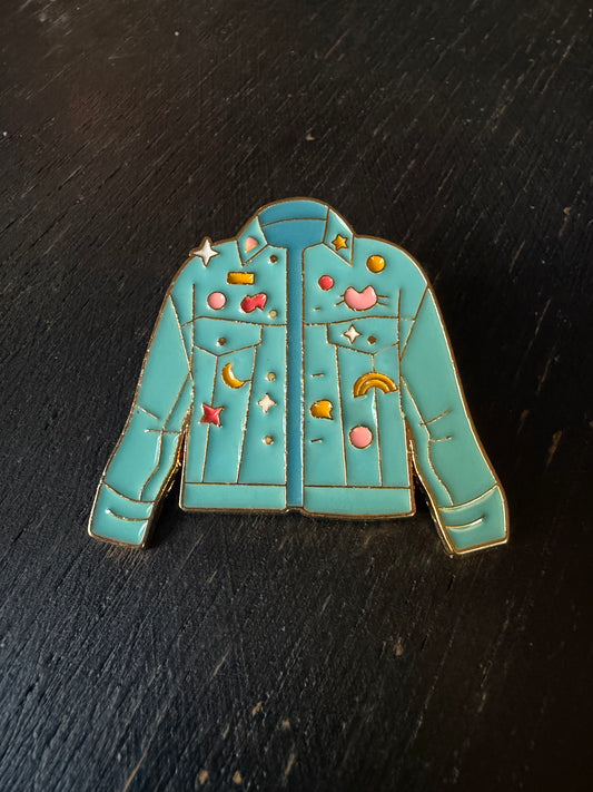 Jean Jacket- Metal Pin