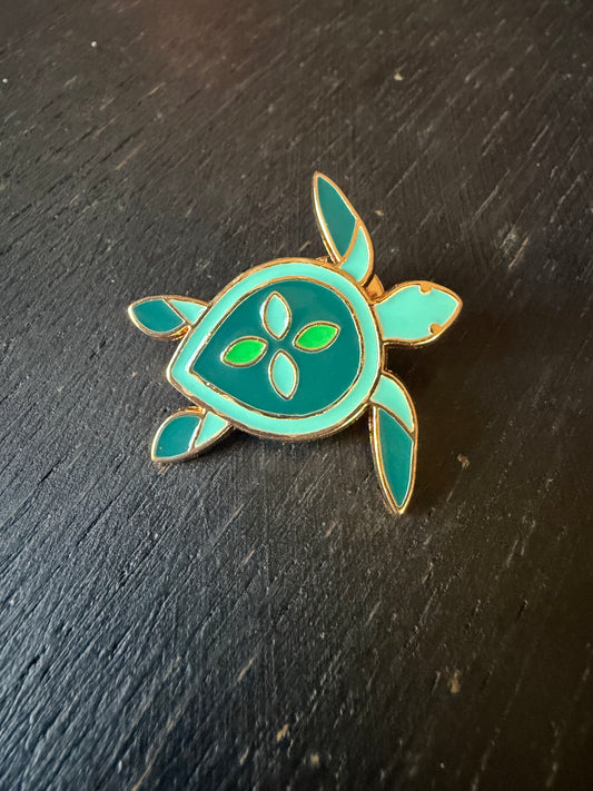 Turtle- Metal Pin