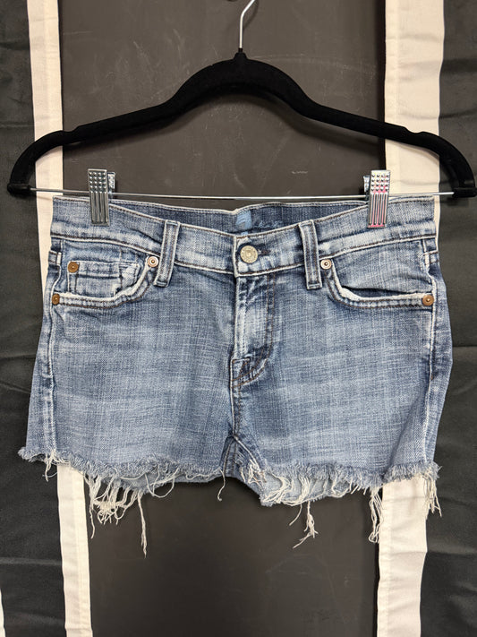 7 Of All Mankind Shorts- Waist 26