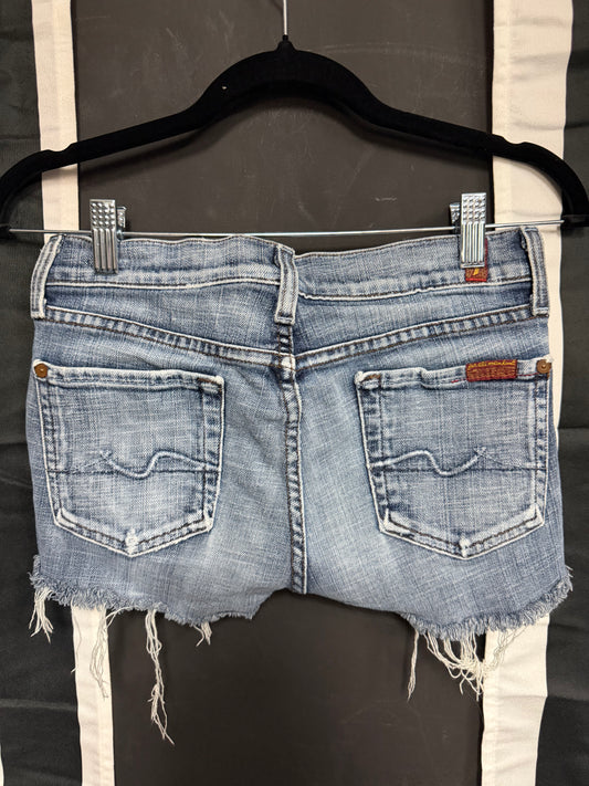 7 Of All Mankind Shorts- Waist 26