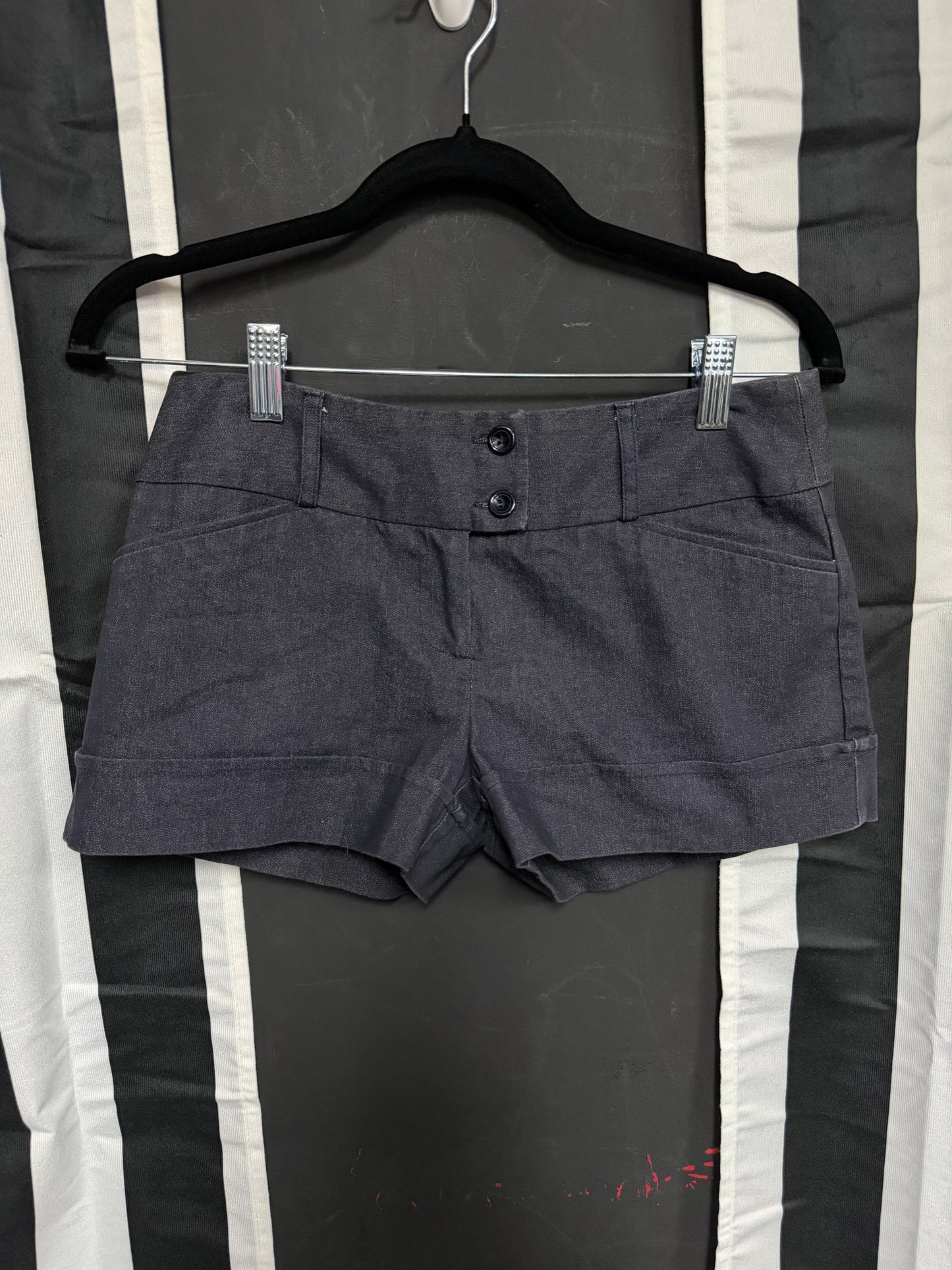 Y2K Star City Grey Shorts- Size 3