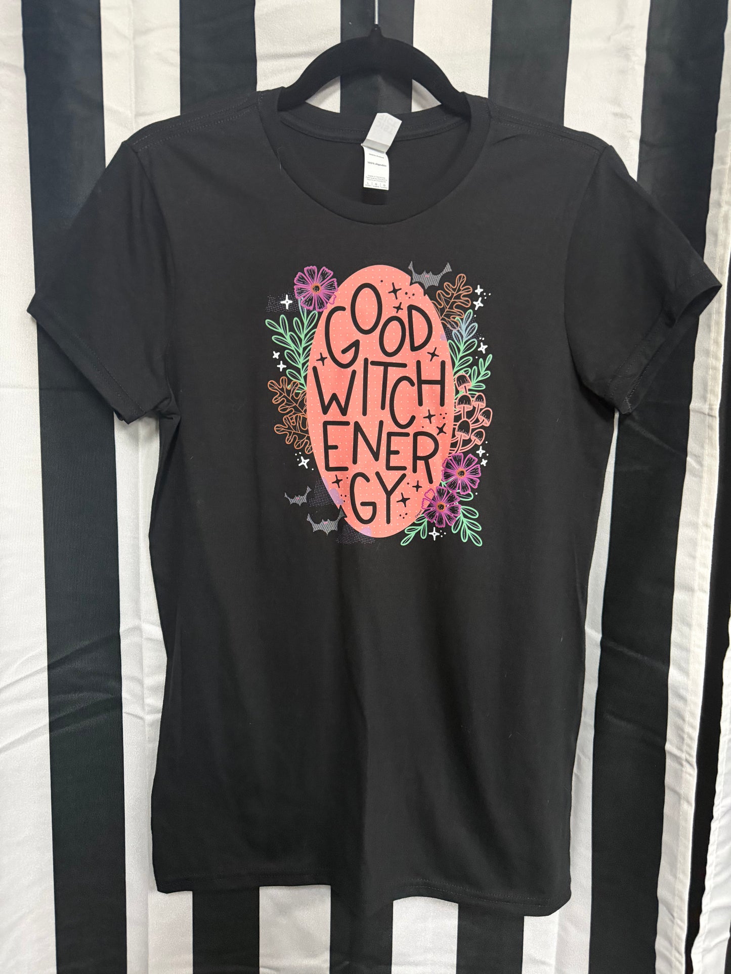 Exclusive C Miller Make X Goth With Glitter Good Witch Energy Large Shirt