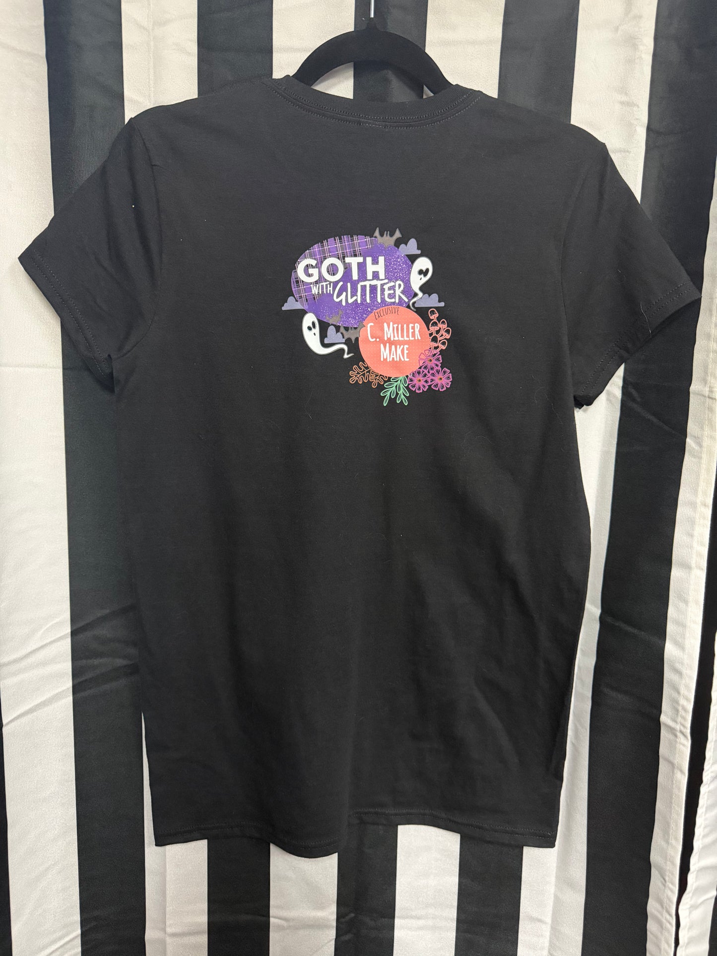 Exclusive C Miller Make X Goth With Glitter Good Witch Energy Large Shirt