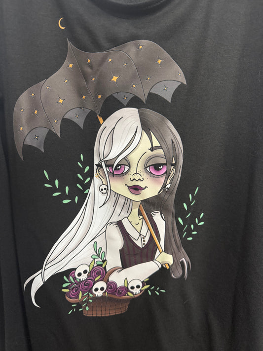 Exclusive C Miller Make X Goth With Glitter Living Dead Girl Large Tank Top