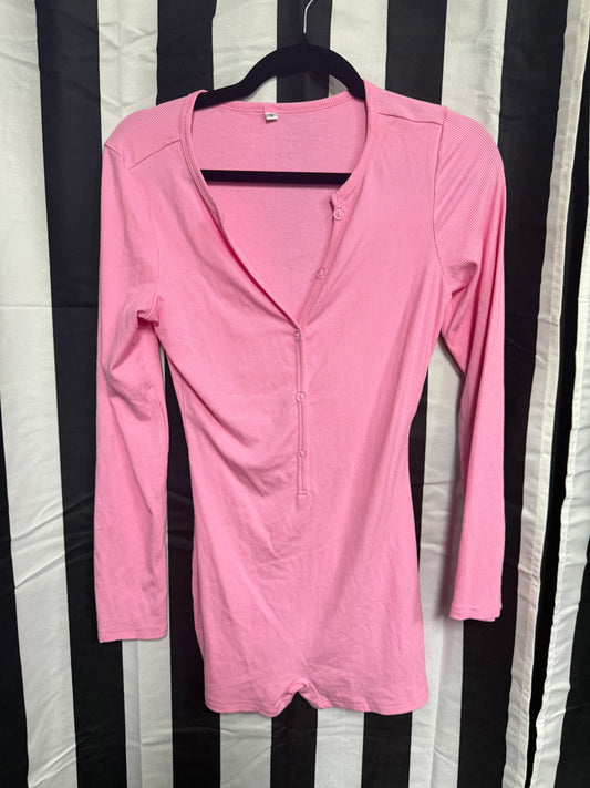 Small Pink Romper
