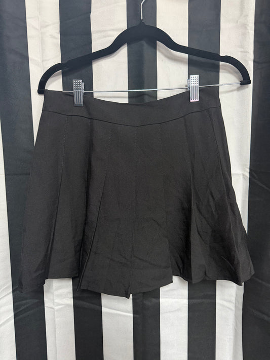 Black Pleated Skirt- Medium