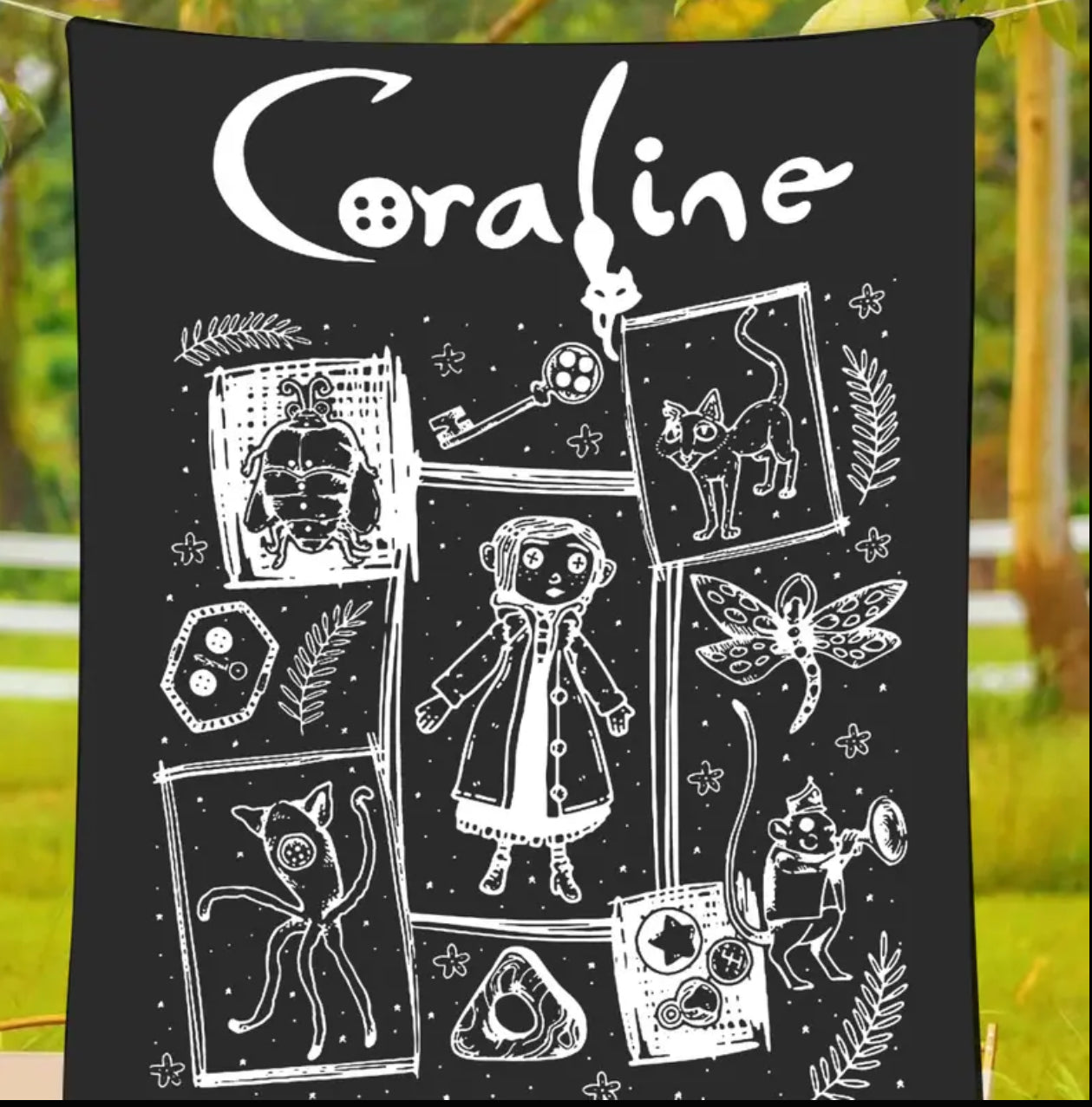 Coraline Tapestry — 40" x 30"