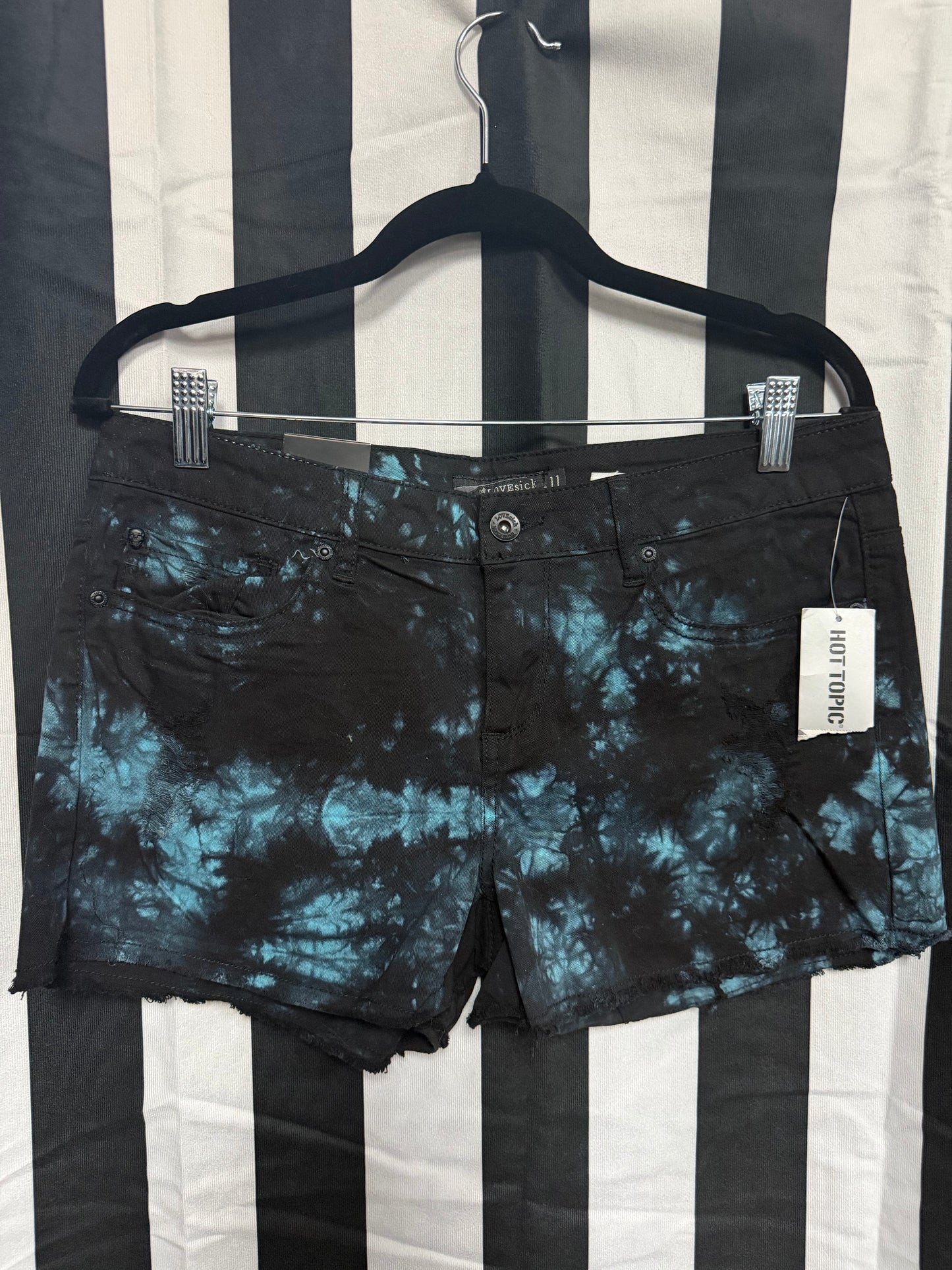 Lovesick Tie Dye Shorts- Size 11