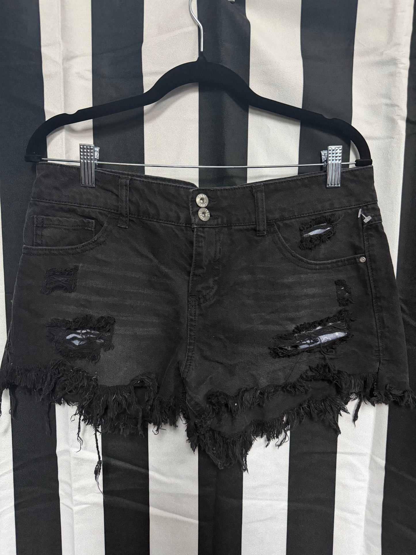 True Craft - Distressed Shorts- Size 9