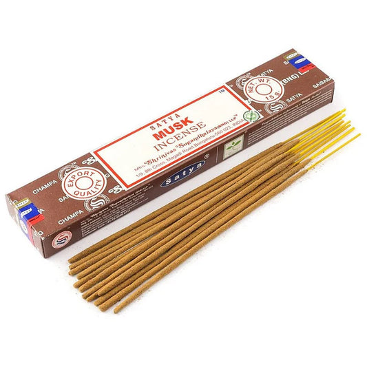 Satya Incense — Musk (Box of 15)