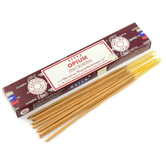 Satya Incense — Opium (Box of 15)