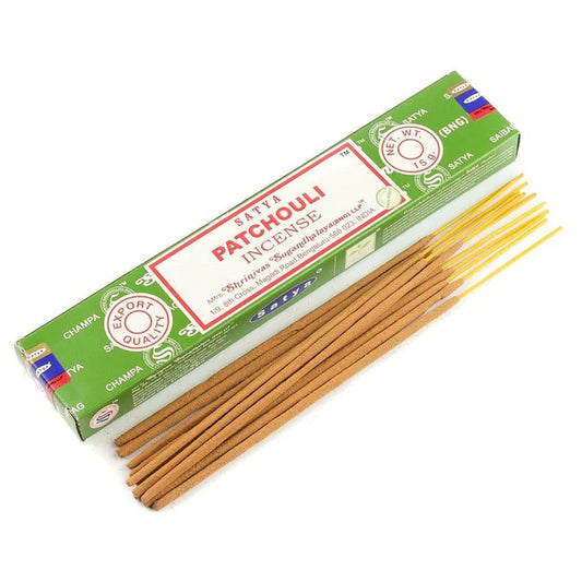 Satya Incense — Patchouli (Box of 15)