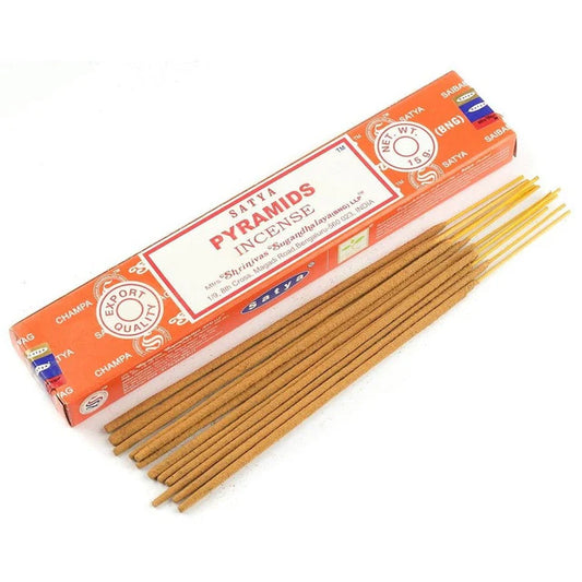 Satya Incense — Pyramids (Box of 15)