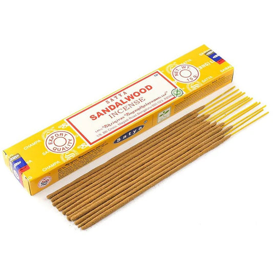 Satya Incense — Sandalwood (Box of 15)