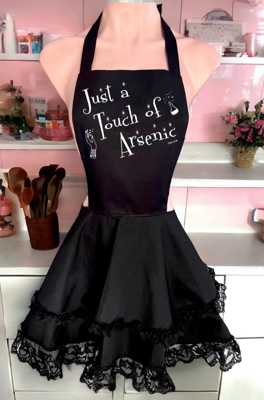 Just a Touch of Arsenic Retro Apron