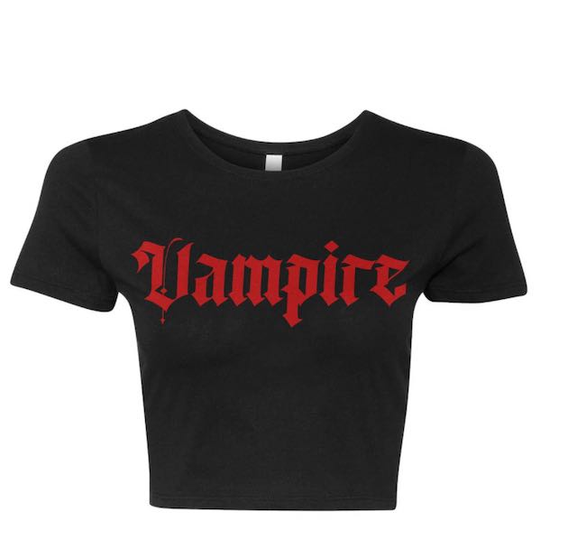 I'm a Vampire Crop Top