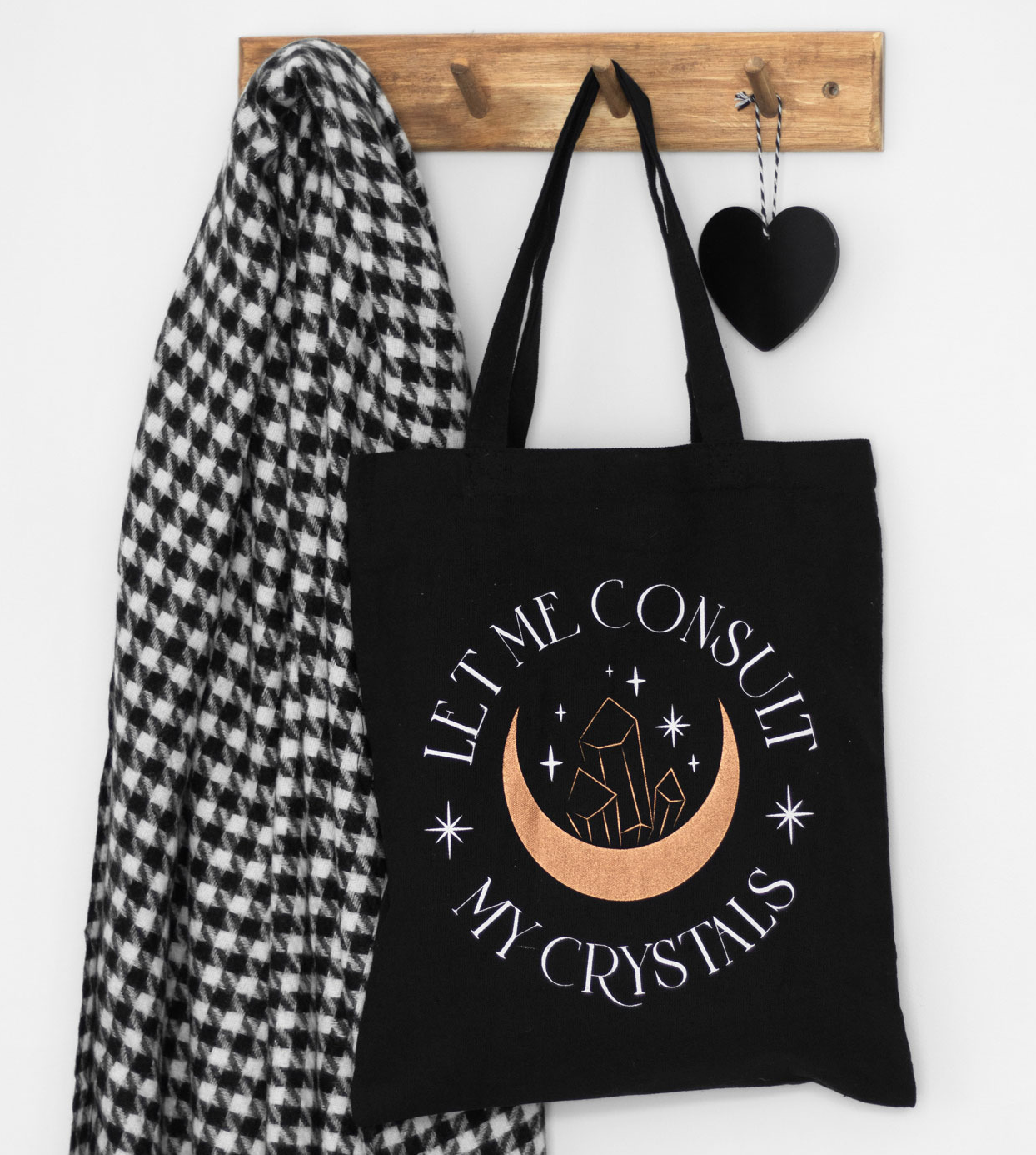 Let Me Consult My Crystals Poly-Cotton Tote Bag