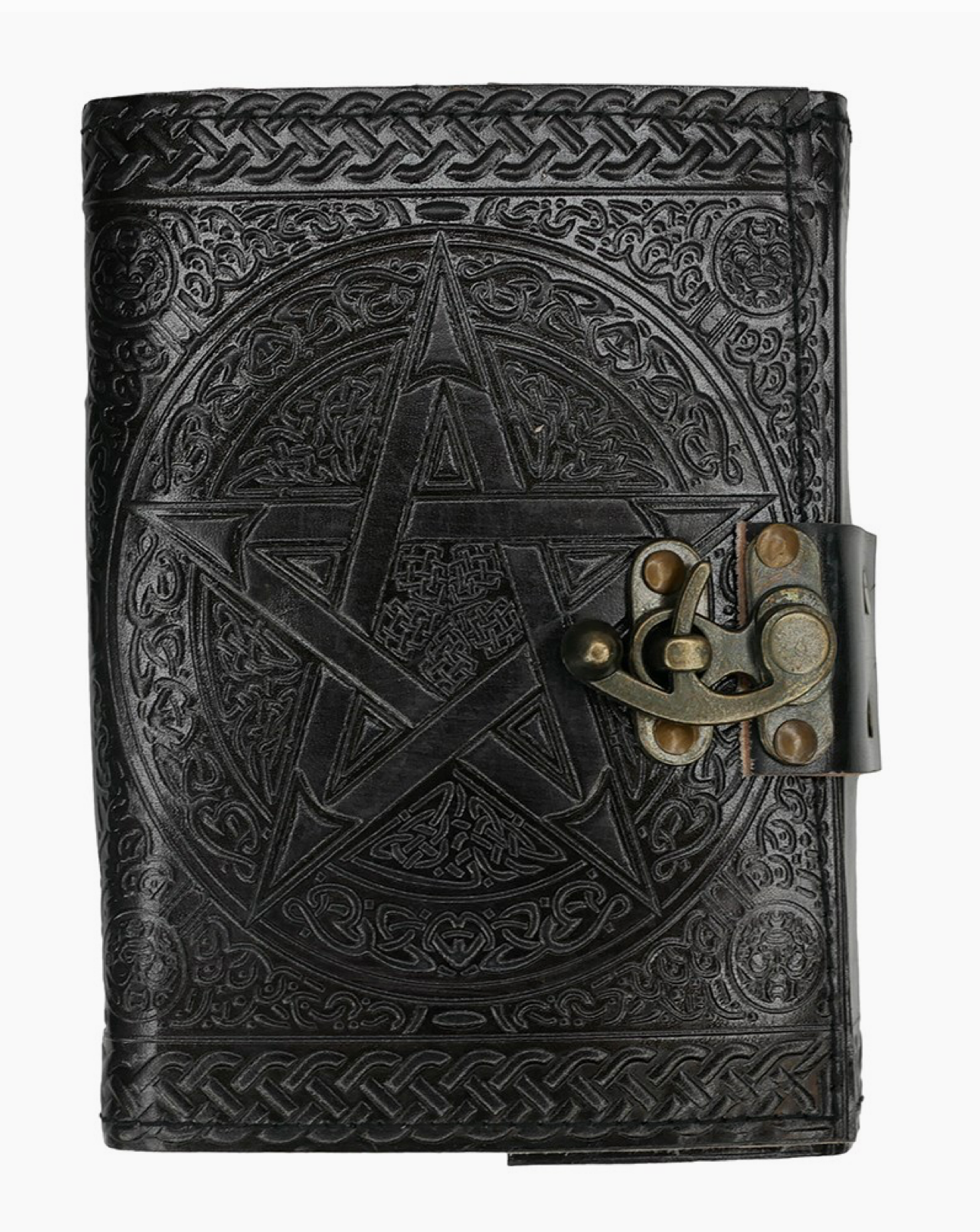 Leather Pentagram Journal