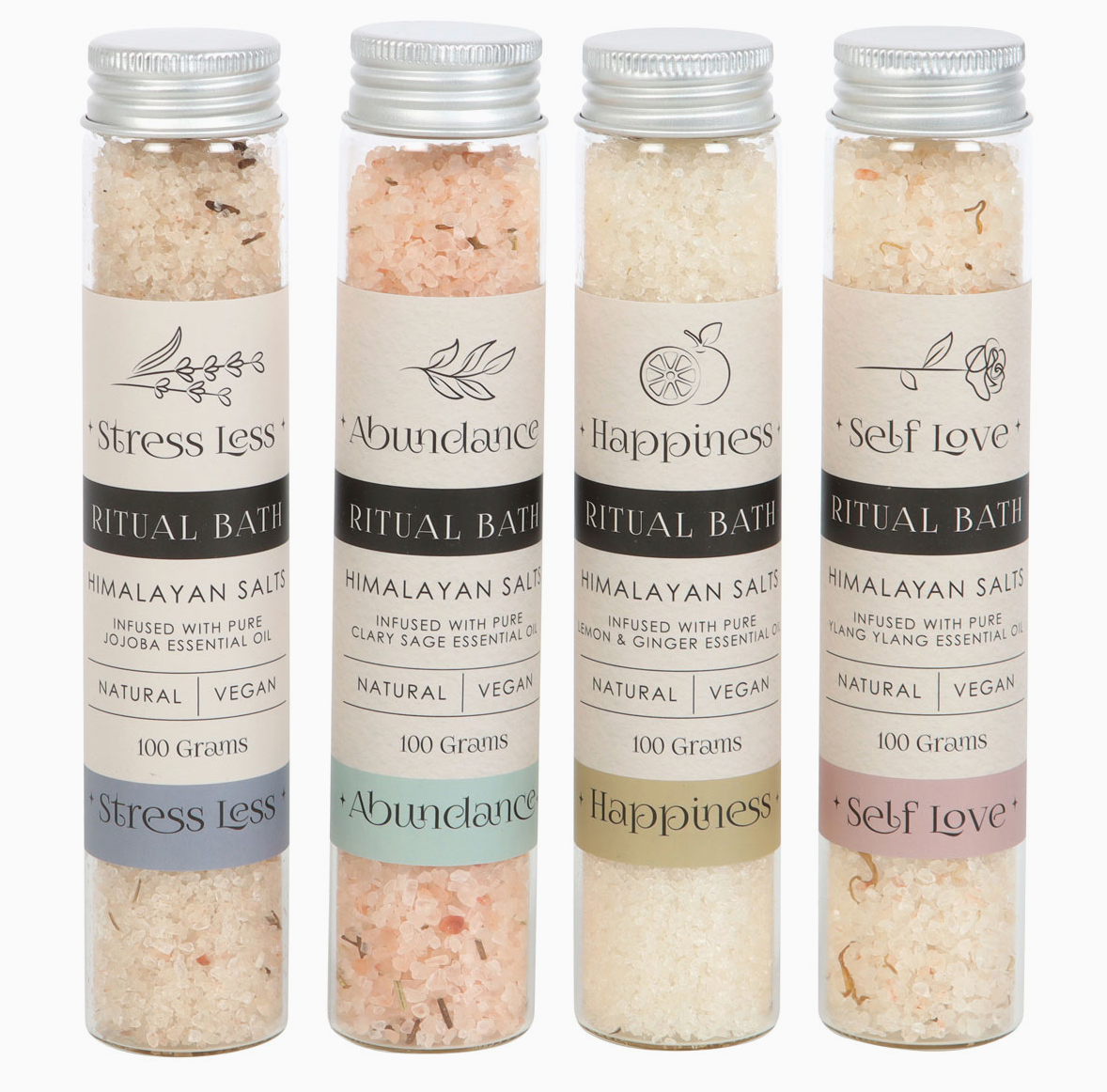 Herbal Ritual Bath Salt Gift Set