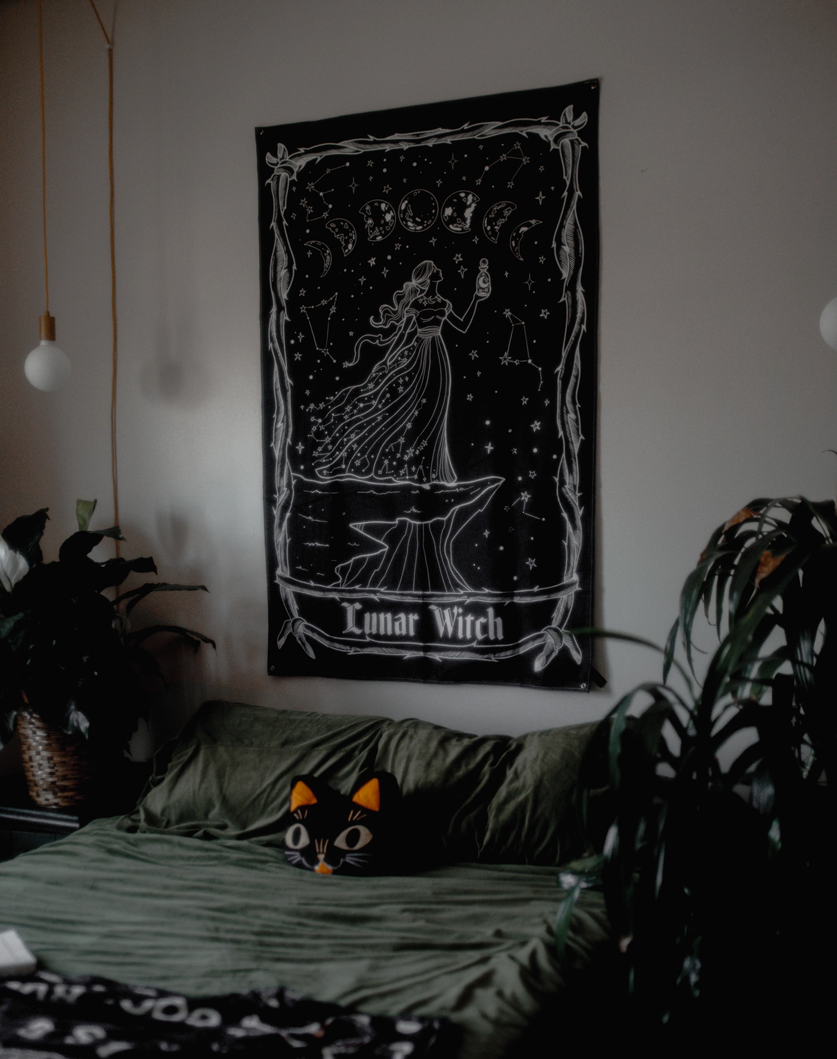 Lunar Witch Oracle Tapestry