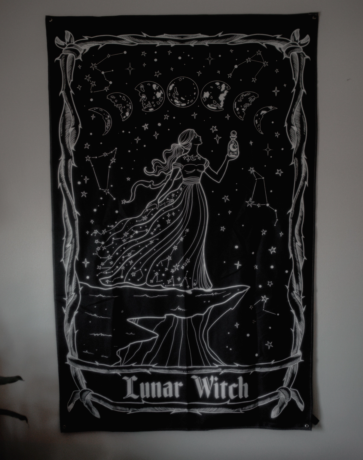 Lunar Witch Oracle Tapestry