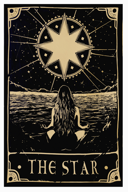 Star Meditation Twin Tapestry