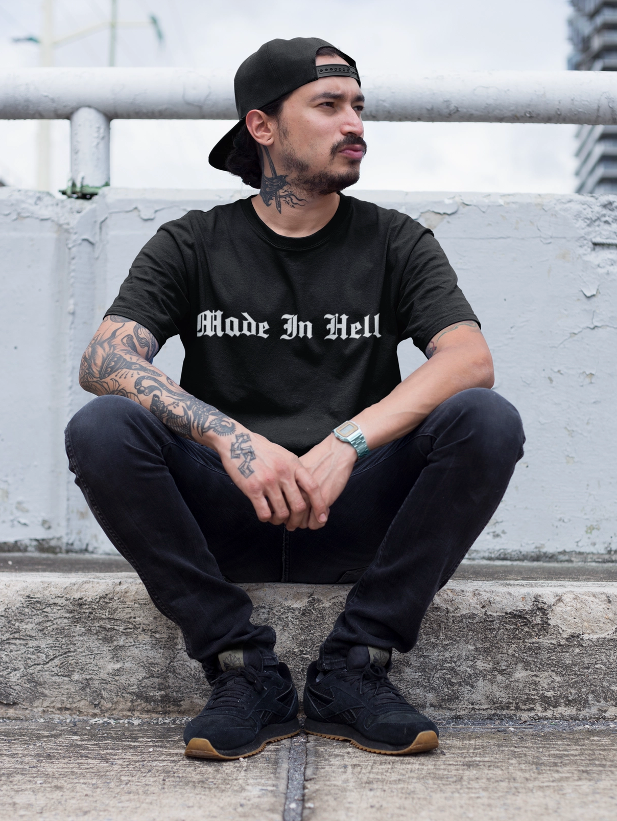 Gothic Alt Shirt, Made in Hell