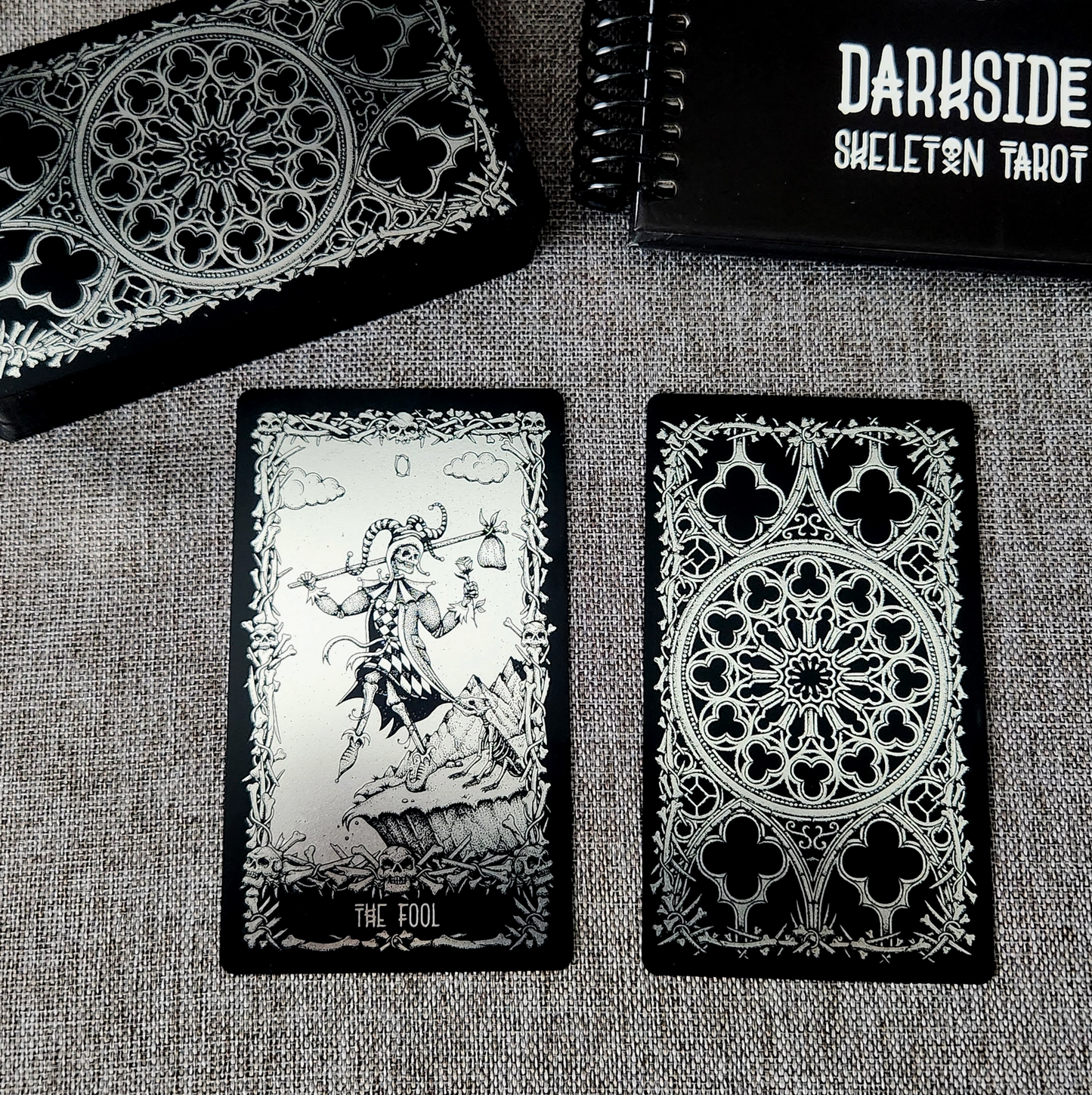 Darkside Skeleton Tarot Cards Deck Premium Edition