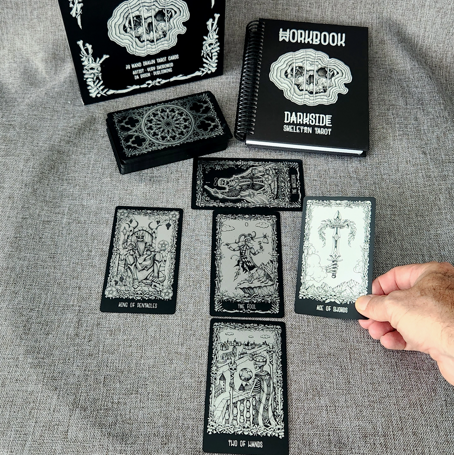 Darkside Skeleton Tarot Cards Deck Premium Edition