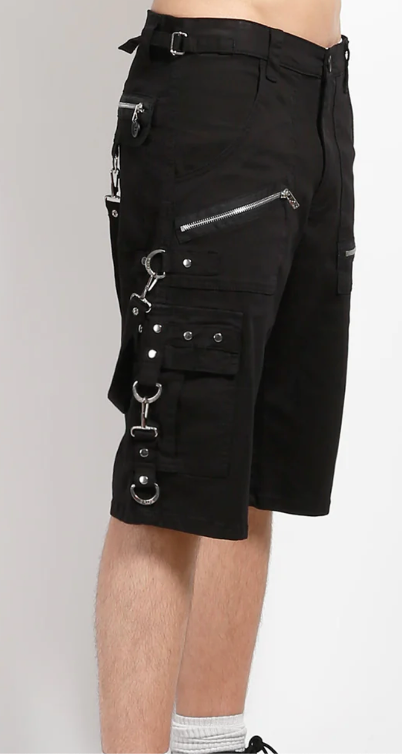 TRIPP NYC- Unisex -Punk Shorts- Black