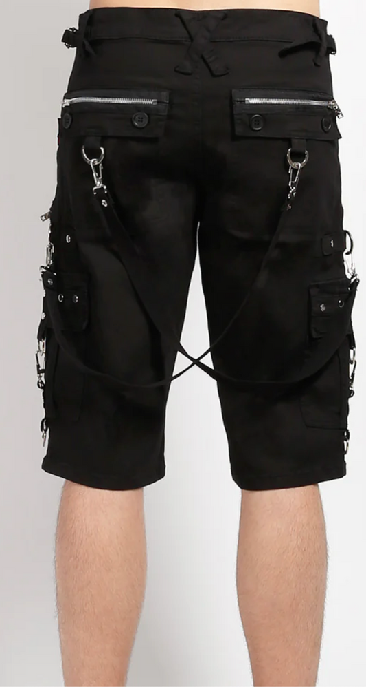 TRIPP NYC - Unisex -Punk Shorts - Black