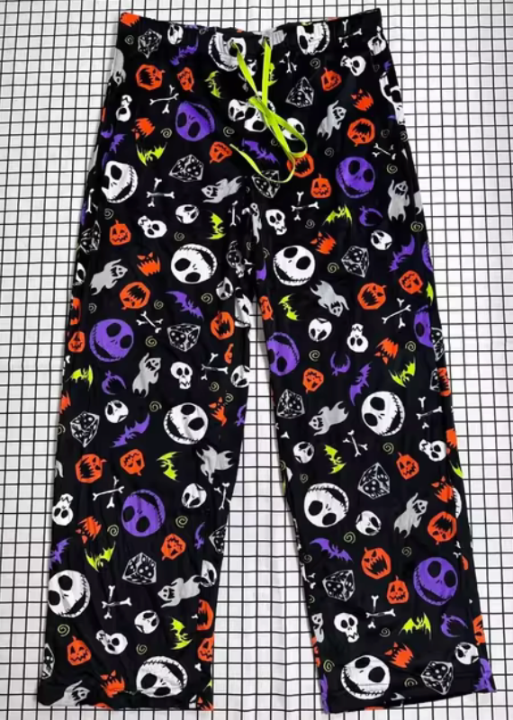 Disney Jack Skellington Pajamas Pants: The Nightmare Before Christmas- Size XL