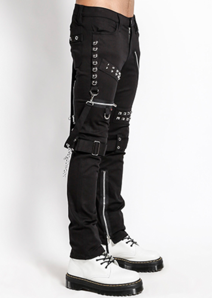 Tripp NYC Studded Bondage Pants