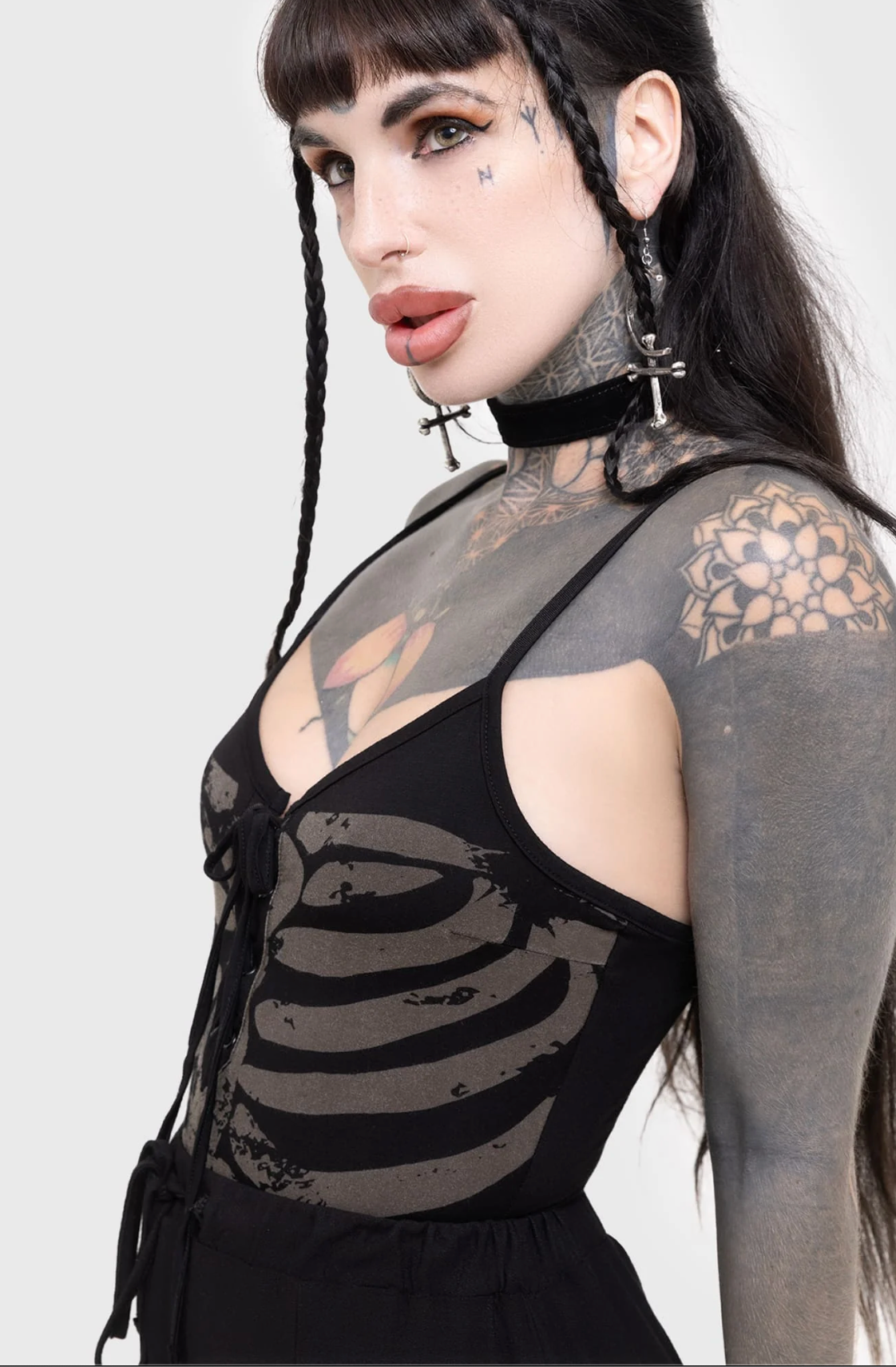 Bone Chiller Bodysuit- Killstar