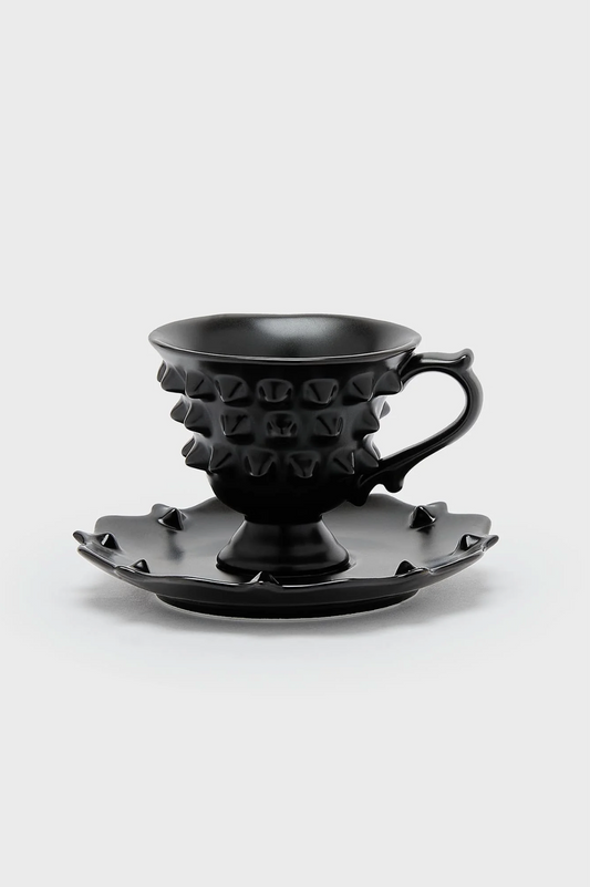 Killstar — Punktorian Teacup & Saucer