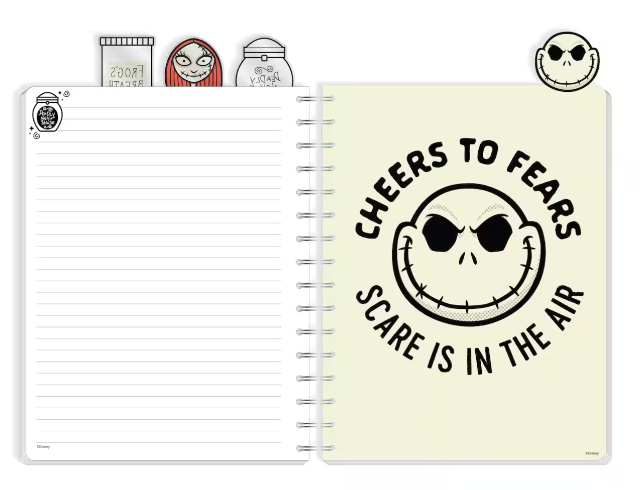 Love You to Death Nightmare before Christmas Notebook