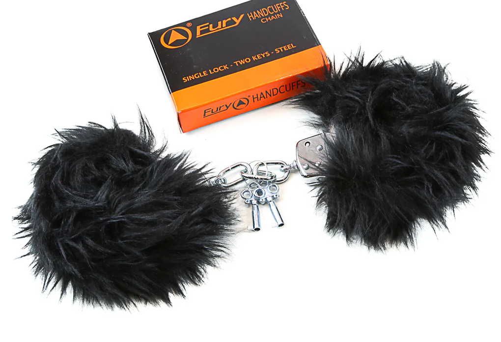 Real Steel Fury Handcuffs — Black