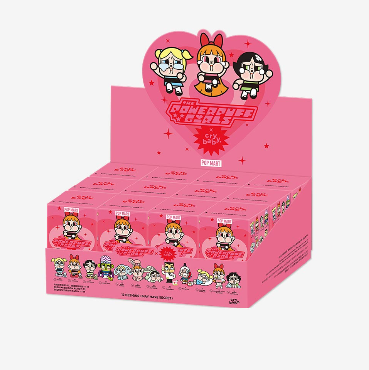Popmart- CRYBABY x Powerpuff Girls Series Figures- CONFIRMED-100% authentic