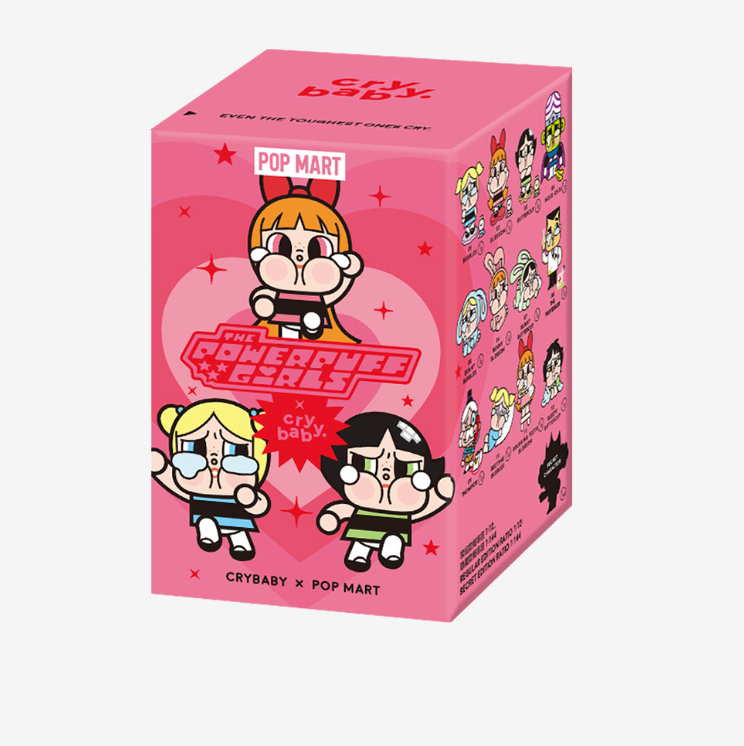 Popmart- CRYBABY x Powerpuff Girls Series Figures- CONFIRMED-100% authentic