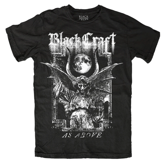 Authentic Blackcraft- As Above, So Below T-shirt