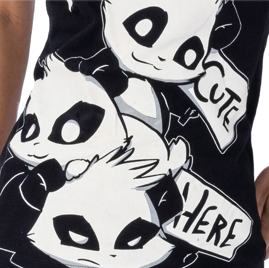 Killer Panda- We're All Cute T-Shirt