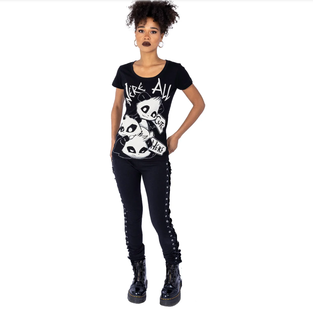 Killer Panda- We're All Cute T-Shirt