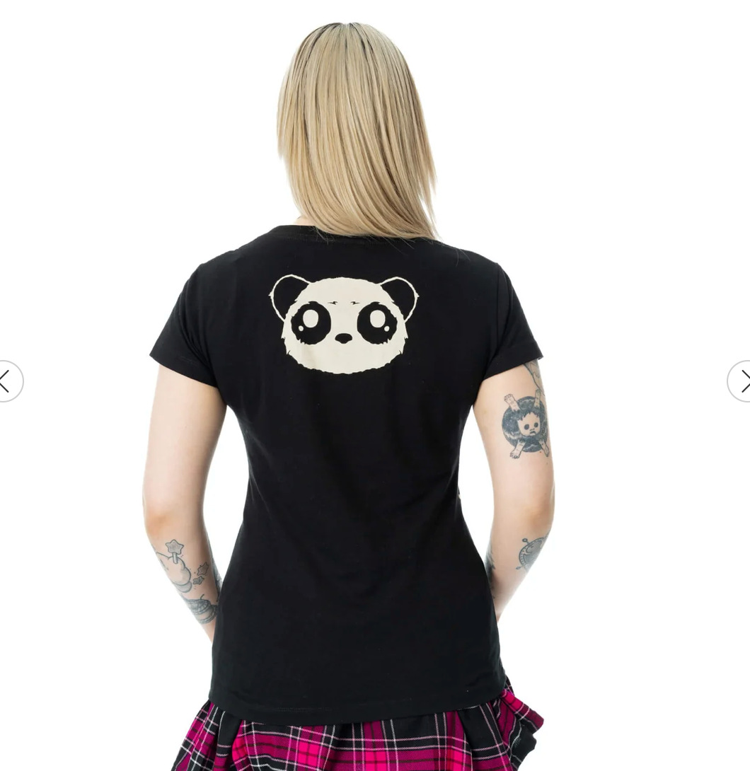 Killer Panda- Heartbleed Panda T-Shirt- Black