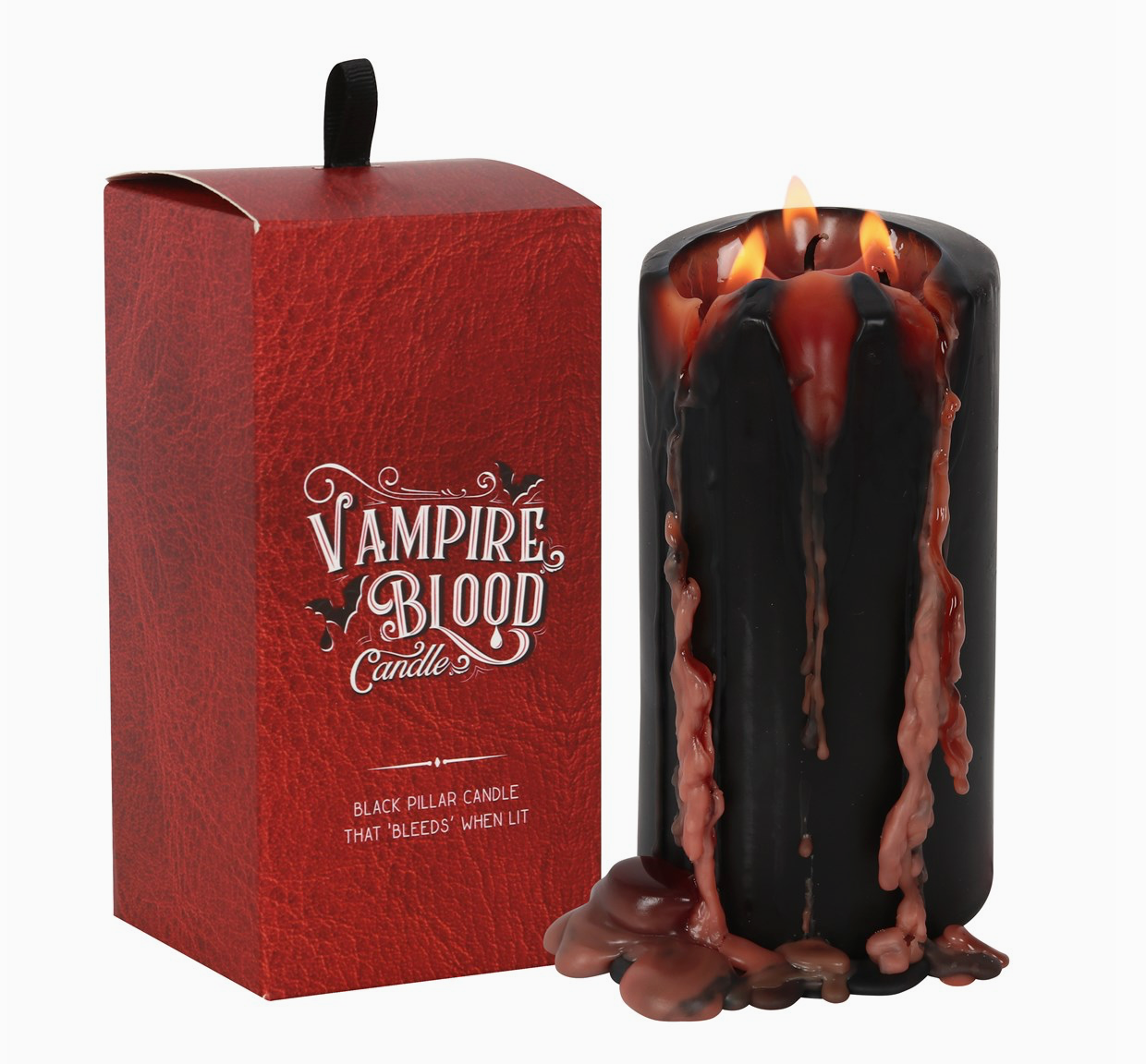 Gothic Vampire Blood Pillar Candles