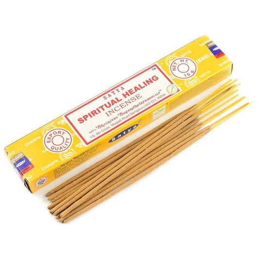 Satya Incense — Spiritual Healing (Box of 15)