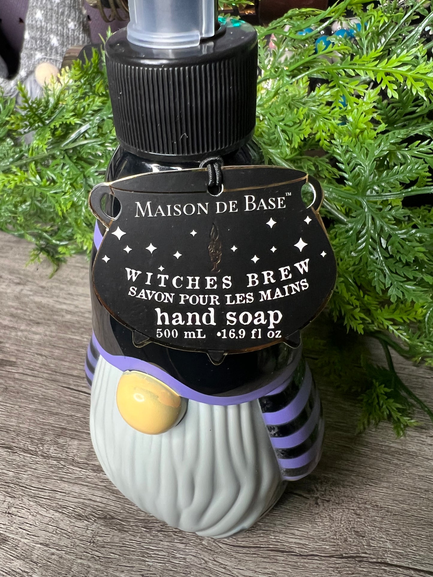 Seasonal 16.9oz Halloween Harvest hand soap with Witches Brew fragrance