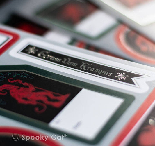 Krampus Gift Label (Booklet)